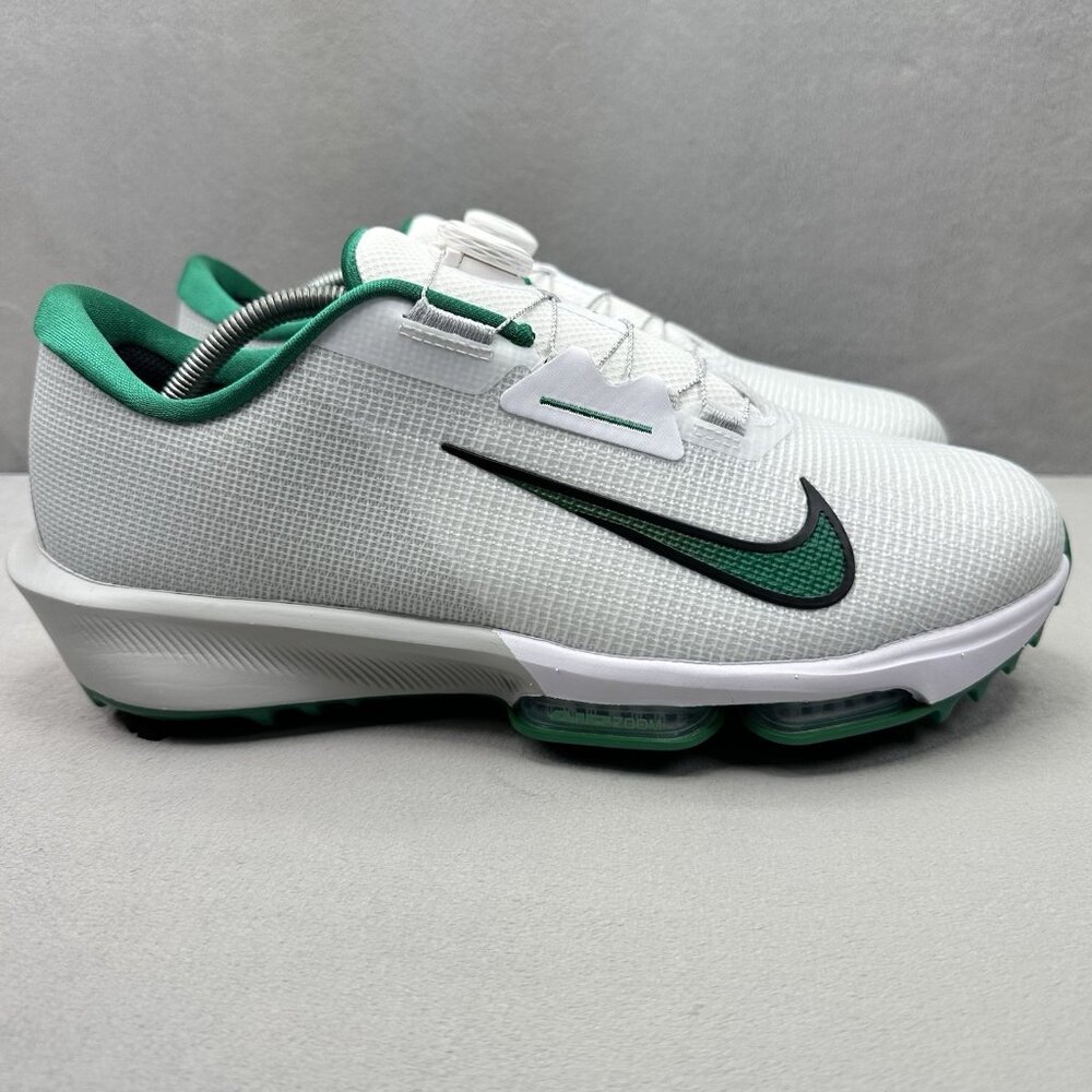 Nike Infinity Tour 2 BOA Mens Size 11 (W) WIDE Golf Shoes Photon Dust Malachite - Picture 1 of 8